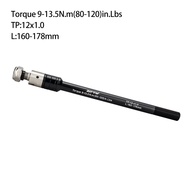 ZTTO จักรยาน Trailer Thru เพลา M12 x P1.0/ P1.5/ P1.75 ความยาวเกลียว 160-178 มม. ใช้งานได้ทั้งรถเข็น