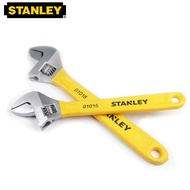STANLEY RUBBER HANDLE ADJUSTABLE WRENCH SPANNER 6" - 18"