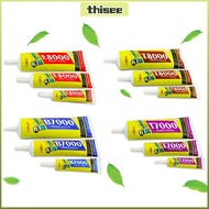 THISEPH Repair Border Glue, Transparent Black T8000 B7000 E8000 T7000 Universal Adhesive, Traceless 