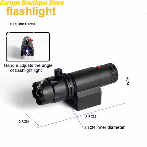 20MM Infrared Adjustable Laser Sight Mini Scope Plastic Toys Children Model Decoration Universal