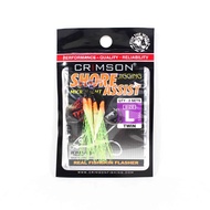 Crimson CSA-L Shore Jigging Assist Hook Twin 2 per pack Size L (2594)