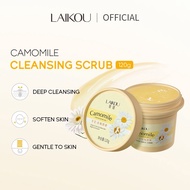 LAIKOU Face Exfoliating Gel Facial Scrubs Face Peeling Cream Camomile Shrink Pores Removal Blackhead