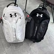 美國 Under Armour UA 黑白色牛津布 Stephen Curry Hustle Pro 籃球 背囊