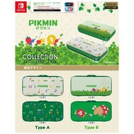 (全新) Switch /Switch OLED 主機保護收納硬包 Hard Case (皮敏克 Pikmin 4, Keysfactory) [兩款可選]