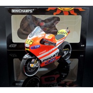 Minichamps 1/12 – Ducati GP11 Rossi – Showbike, Multicolore, Métal
