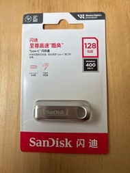 SanDisk 400MB/s Ultra Luxe 128GB Type-C 高速手指 USB 3.2 Gen 1 隨身碟 Flash Drive