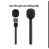 Wireless mic handle, wireless mic stick, camera accessories