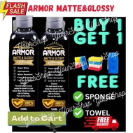 Buy 1 Take 1 Original RLCM Armor Matte and Glossy Coat 100ml with Freebies sponge and microfiber tow