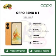 OPPO Reno 8T 4G (8/256GB) - Garansi Resmi Oppo