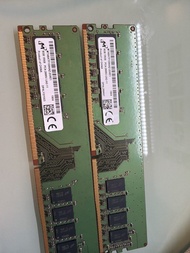 兩條 DDR4 8GB RAM 2666