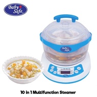 (( 10 In 1 )) Baby Safe Multifunction Steamer - Team Cooking Retains