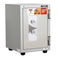 ตู้เซฟ 2กุญแจ ไม่มีรหัสหมุน ยี่ห้อ ไทโย Taiyo น้ำหนัก 51 กก. ขนาด 34.5(ก)x40(ล)x51.2(ส)cm มี มอก ร