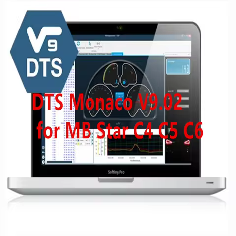 2026 NEW! DTS Monaco V9.02 / DTS V8.14 for MB Star C4 C5 C6 multiplexer VCI for openport Free Online