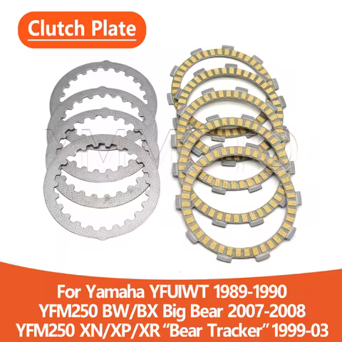 For Yamaha YFUIWT 1989-1990 YFM250 BW BX Big Bear 2007-2008 YFM250 XN XP XR Bear Tracker 1999-2003 M