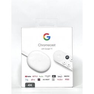 (全新現貨）Google Chromecast 4 電視棒 日本公司貨 四代 支援Google TV 4K HD 
