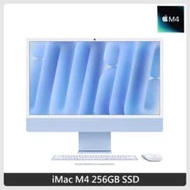 Apple iMac 24吋 4.5K Retina Display M4 10 CPU 10 GPU 16 GB 256G SSD 四色選