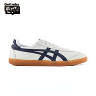 Onitsuka Tiger Shoes Vintage German Training Shoes Comfortable Neutral Board Shoes Light Grey/Dark Blue