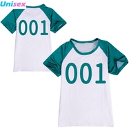 2025 New Squid Game T shirt Short Sleeve Digital Print 001.456.007.333.222 T-shirt New
