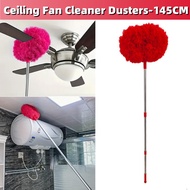 Coin Fan Broom Sawang Broom Fan Washing Cleaner Ceiling Fan Duster Fan Brush Cleaner Dust Cleaning T