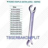 Naple Key CRV Hexagonal 8x10satin 9x11/ 10x11/ 10x12/ 12x14/ 13x14/ WIPRO HEX 8mm x 10mm/ 9mm x 11mm