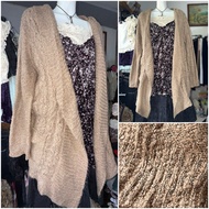 [2hand_thrift] freesize woolJacket length 62-86