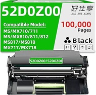 52D0Z00 52D0Z0E 52D0ZA0 Imaging Unit Drum Unit Remanufactured Compatible with Lexmark MS710 MS710dn