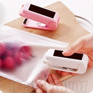 Portable Mini Sealer Machine Household / Plastic Bag Food Snack Package Storage Sealing Artifact / K