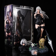 Neil Mechanical Era A2 Miss A2 Three-Headed Carved Bust Battle Damage 2B Doll Boxed Figure Model