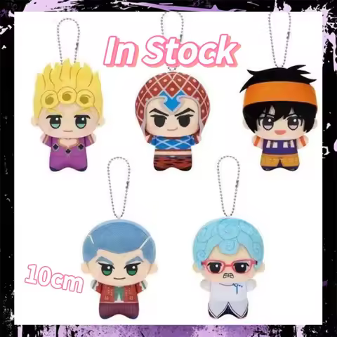 In Stock 2026 Banpresto Jojo Bizarre Adventure Golden Wind Giorno Keychain Anime Collectible Keychai