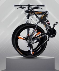 新款24 inch Bike 摺疊 21變速+雙碟剎 山地成人單車 5色選 24吋 868元 包送貨／包安裝  另26另888元 ,加前叉避震款加70元(24吋938元/26吋958元)/前震再加中避震加100元(24吋968元/26吋988元)- /三刀，六刀，十刀款  (24吋1188元/26吋1248元)bbcwpbike allmove