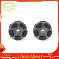 [Hot-Sale] 2Pcs 58mm Plastic Omni Wheel for Robot Kit Servo Motor Omni Wheel 14135