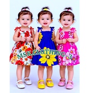 3pcs Smock Dress for baby Girl 0-7yr Old
