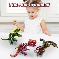 จอนบามิด®ตุ๊กตาขยับแขนขาได้ไทรันโนซอรัสพิมพ์ลาย3D รูปปั้นไดโนเสาร์โมเดลไดโนเสาร์หลายข้อต่อเคลื่อนย้ายได้เป็นของขวัญสำหรับเด็กและผู้ใหญ่