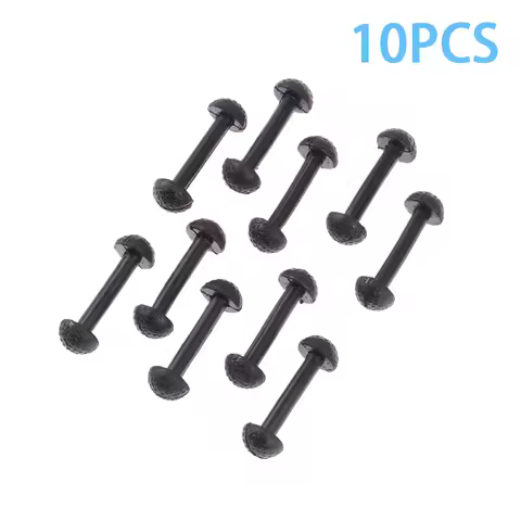 10pcs For Motu Leg Band Vintage Figures Replacement Connectors Clip Black Rubber Leg Band Replacemen