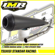 KNALPOT TSUKIGI STANDAR RACING ASTREA GRAND PRIMA STAR IMPRESSA LEGENDA C70