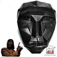 Boss mask managed in Squid Game, Squid Game, unique Halloween costume accessory.