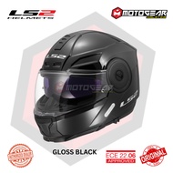 LS2 FF902 SCOPE II SOLID GLOSS BLACK
