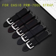 Personalized modified watchband For Casio PROTREK series PRW7000 PRW-7000 STRAP modified silicone watch strap bracelet