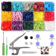Snap Button Kit Plastic Snap Set T5 Clothing Snap Fastener Tool Multicolor Professional Resin
