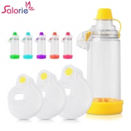 Salorie Asthma Inhaler Spacer Chamber Silicone Mask Fog Cup Mist Storage Tank Canister Chamber