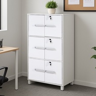 Furniture Direct NAOMI 6 Door Storage Cabinet With Door Key Lock Locker cabinet cabinet lock