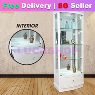 LUCKSHOP [Furniture Empire] Shantal Display Decoration Cabinet / Glass Cabinet/ Wine Cabinet/Glass