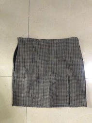 Shein Checked Skirt