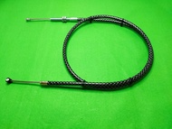 สายครัชแต่ง HONDA CB300F ระฆังทองแท้ ทนทานแข็งแรง สลิงเป็นสแนเลสแท้ สีดำลายเงิน