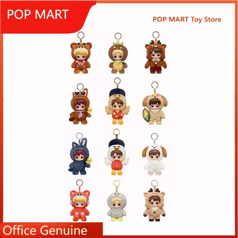 POP MART RIIZE Fluffy Club Series Blind Box Cute RIIZE Plush Pendant Sohee Wonbin Shataro Dolls Gues