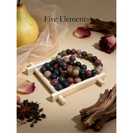 Five Elements Herbal Bracelet 5 Classic Mixed Scent Beads Oriental Cultural Handmade Jewelry