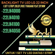 LG 22 INCH LED TV BACKLIGHT 22LN4100- 22LN4000- 22LN4010- 22LN4050 22 INCH TV BACKLIGHT