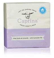 Caprina Fresh Goat’s Milk Bar Soap, Lavender Oil | Organic Goat Milk Hand & Body Soap Bars, Moisturi