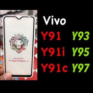 2021 New Vivo y91 y91i y91c Y93 Y95 Y97 Tempered Glass Film: Fg: Full Screen Glue