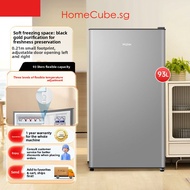 Single-Door Refrigerator 93-Liter First-Class Energy Efficiency Black Gold Purification Three-Level 